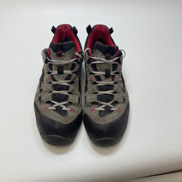 Mammut Redburn Low Gore-Tex Approach Shoes Men Size 8.5 US Grey Red Hiking Read - Picture 12 of 16